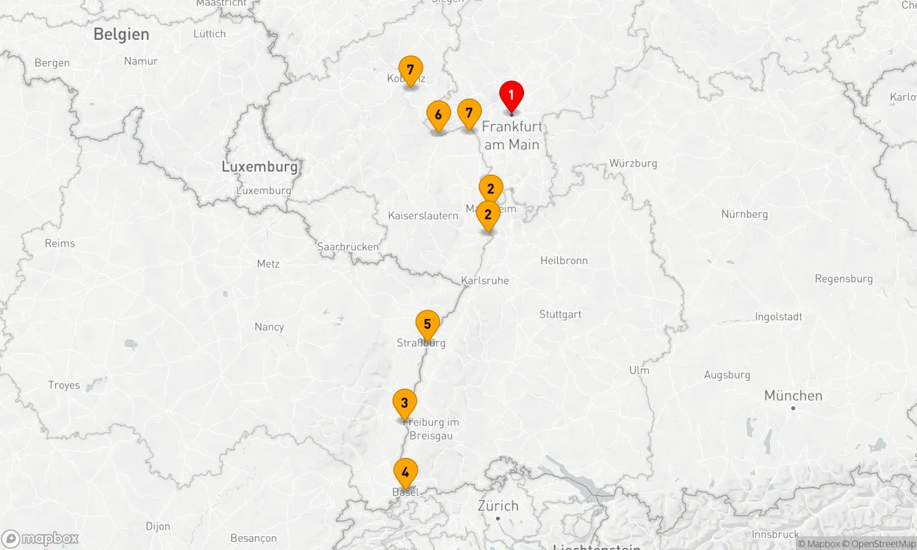Route 7 Nächte - Weihnachten auf Rhein und Main (AND298)