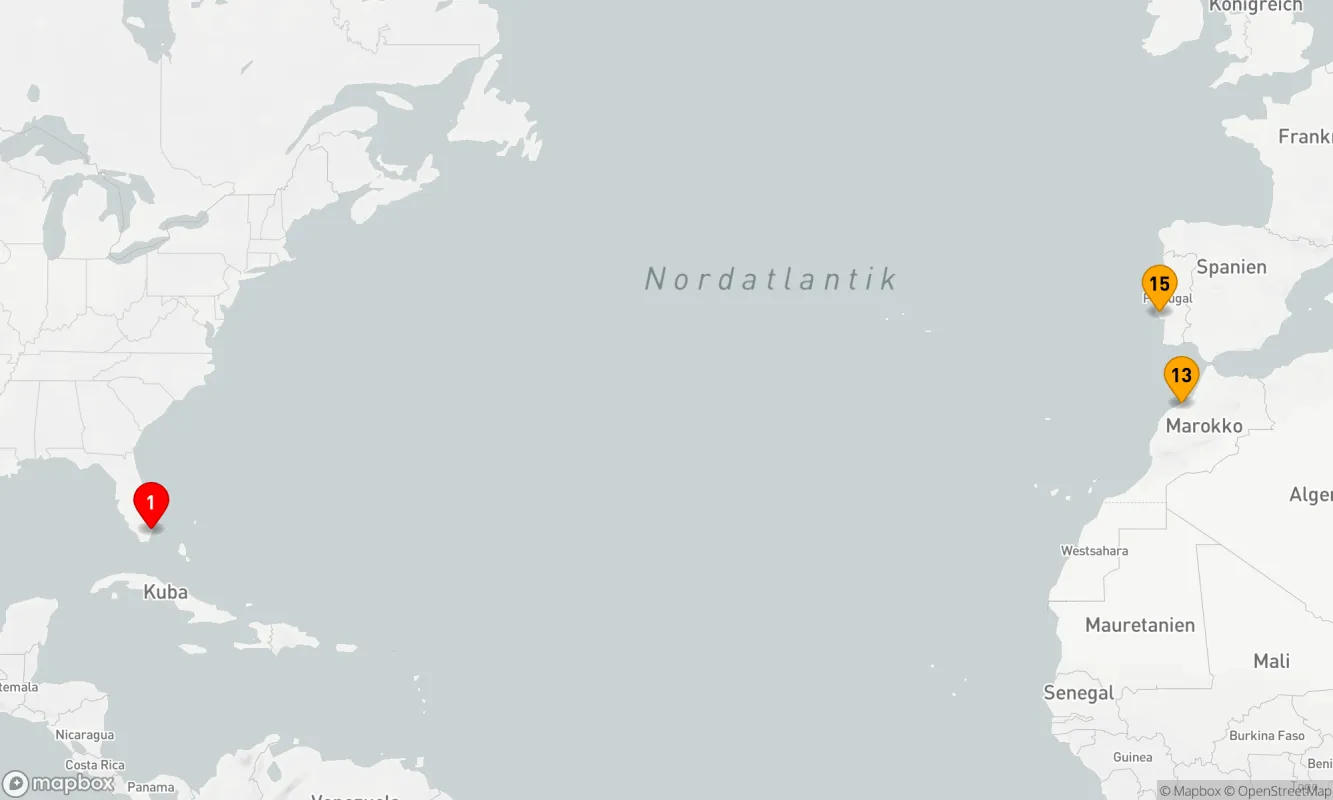 Route 14 Nächte - Glanz des Atlantiks