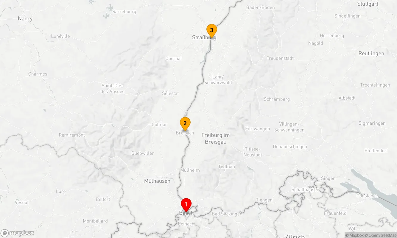 Route 3 Nächte - Adventsfahrt ins Elsass