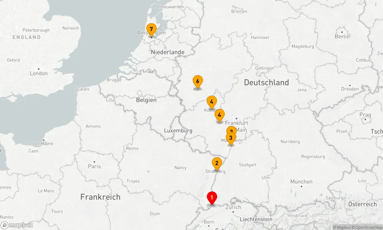 Route 7 Nächte - Rhein in Flammen