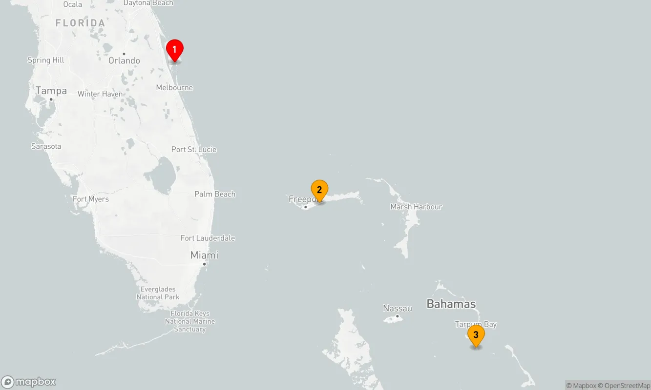 Route 4 Nächte - BAHAMAS