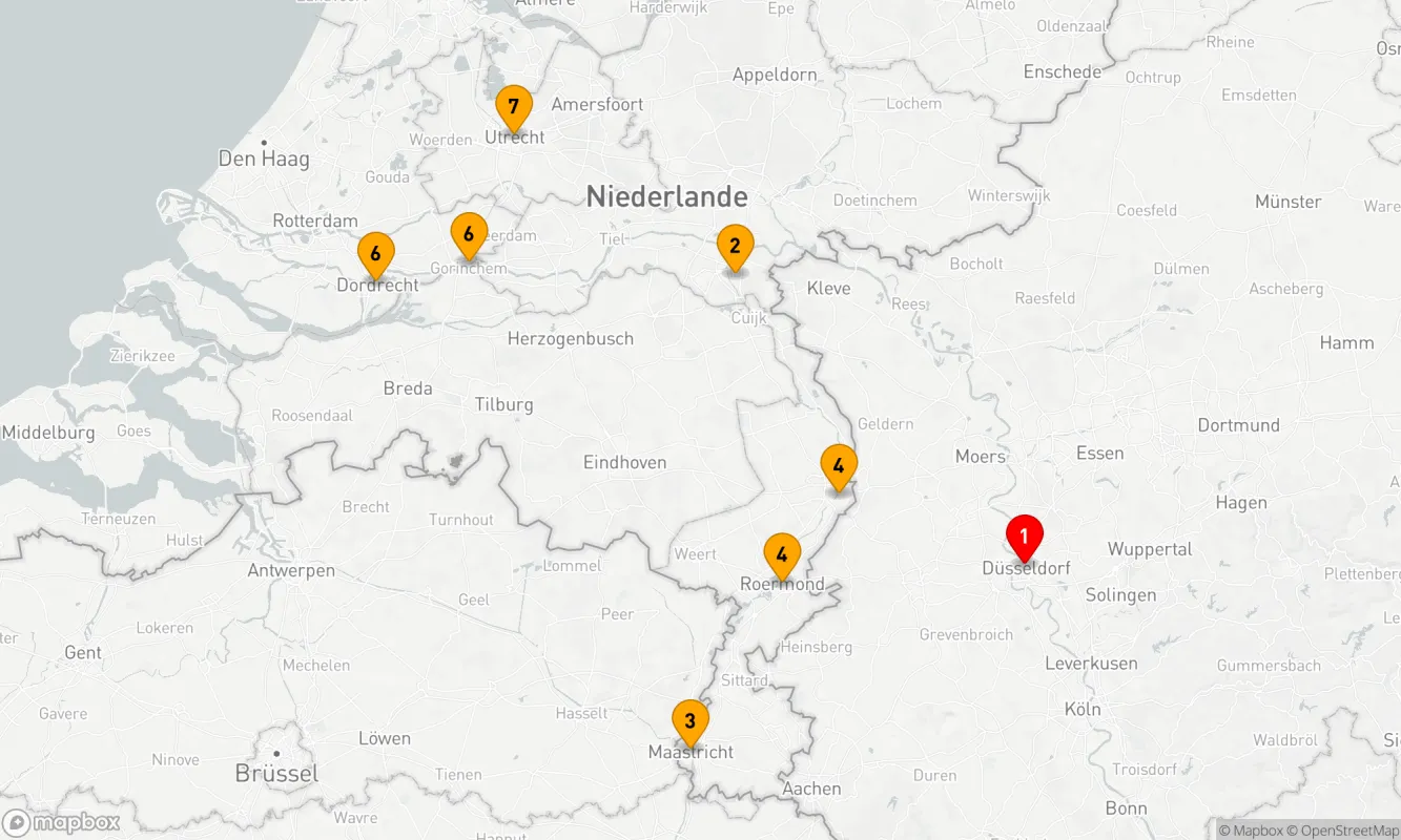 Route 7 Nächte - Maas-Momente in den Niederlanden