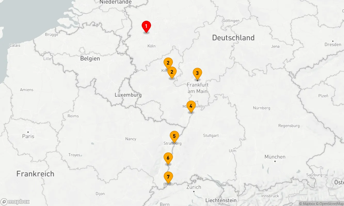 Route 7 Nächte - Weihnachten im Elsass