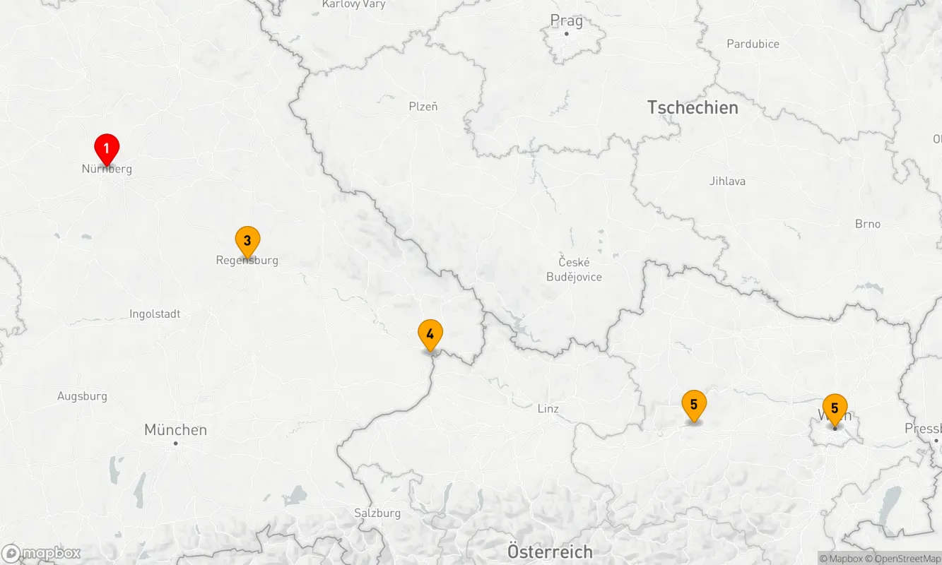Route 6 Nächte - Adventszauber auf der Donau