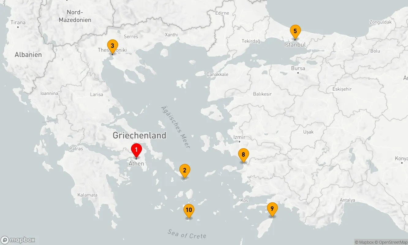 Route 10 Nächte - BEST OF GREECE