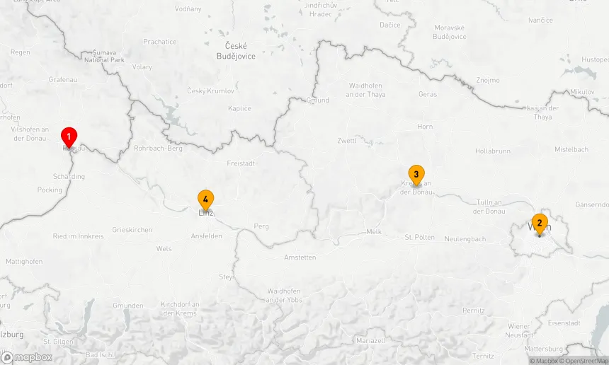 Route 4 Nächte - Adventsglanz in Österreich