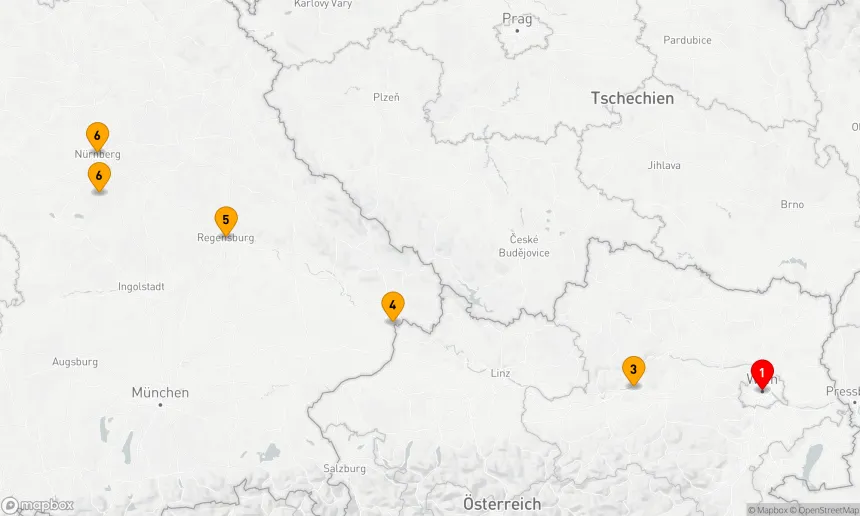 Route 6 Nächte - Adventszauber auf der Donau