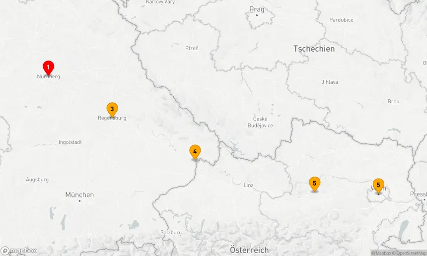 Route 6 Nächte - Adventszauber auf der Donau