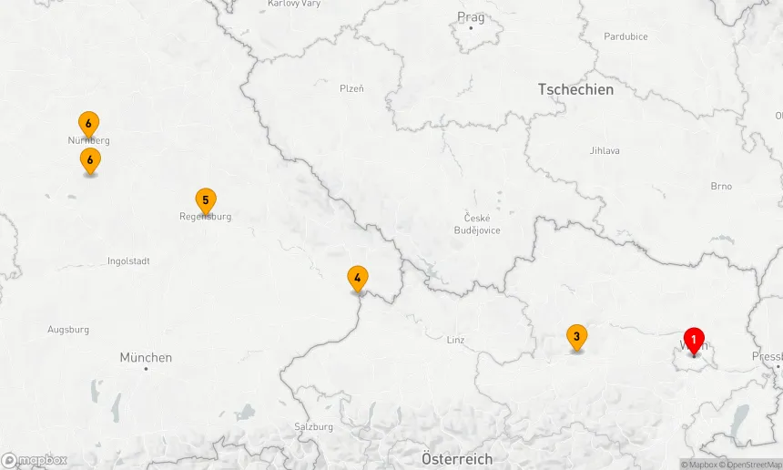 Route 6 Nächte - Adventszauber auf der Donau