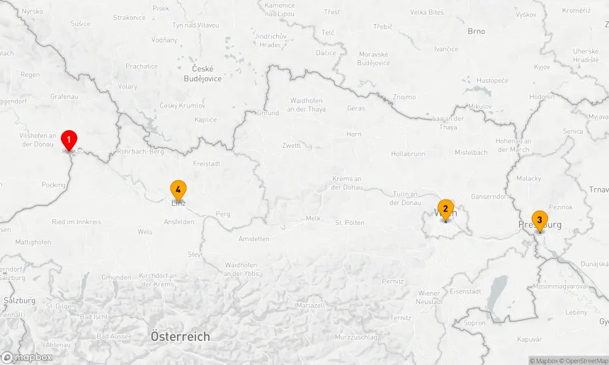 Route 4 Nächte - Adventszauber auf der Donau