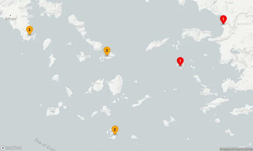 Route 3 Nächte - Ägäische Entdeckungsreise