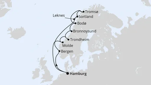 Route Herbstliche Nordlichter ab Hamburg 2