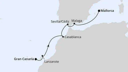 Route Kanaren, Marokko & Andalusien ab Gran Canaria 2