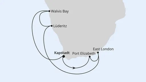 Route Südafrika & Namibia