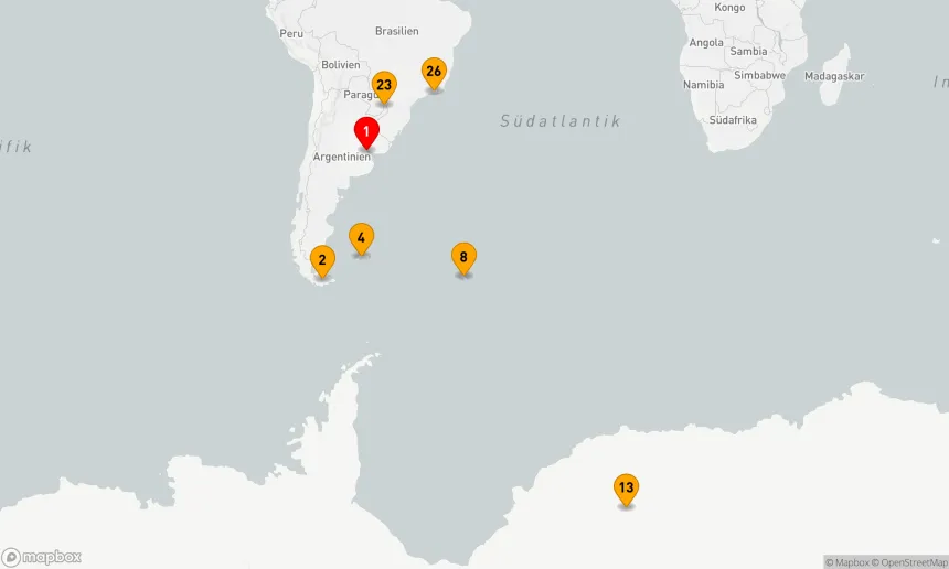 Route 28 Nächte - Antarktis, Südgeorgien, Argentinien & Brasilien - Kreuzfahrt & Landreise