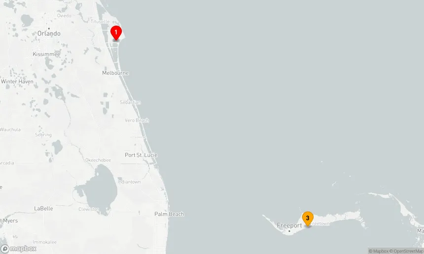Route 3 Nächte - BAHAMAS