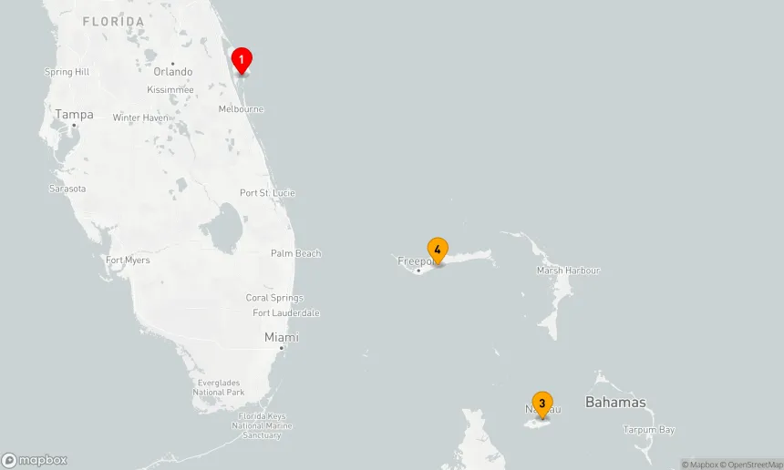 Route 4 Nächte - BAHAMAS
