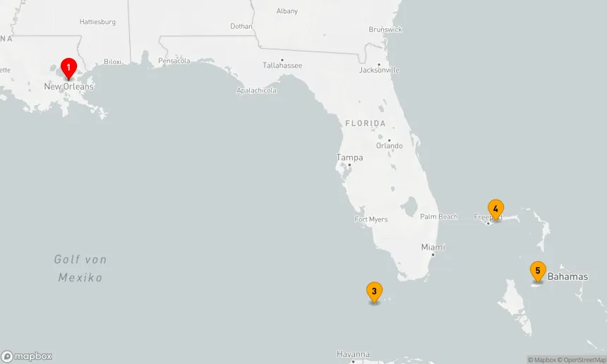Route 7 Nächte - BAHAMAS