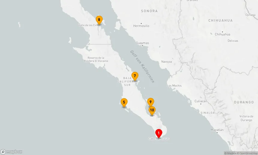 Route 10 Nächte - Baja California - Wale, Wüsten und weite Küsten – mit Smithsonian Journeys