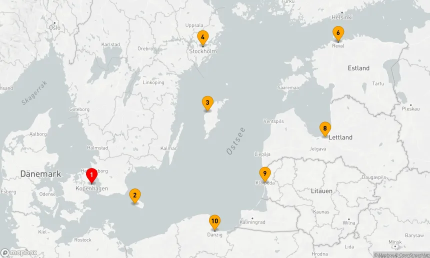 Route 11 Nächte - BALTIC EXPLORER: ESTLAND, LETTLAND, LITAUEN & POLEN