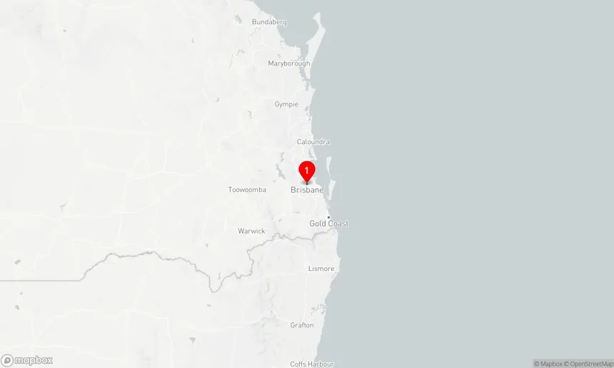 Route 2 Nächte - BRISBANE FLUCHT KREUZFAHRT