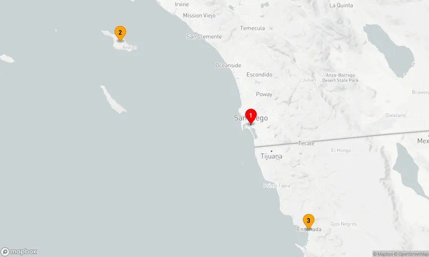 Route 4 Nächte - CATALINA & ENSENADA KREUZFAHRT