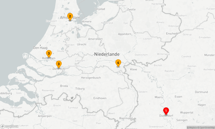 MS VIVA MOMENTS Kreuzfahrt - 4 Nächte - City Hopping Niederlande ab 14.11.26