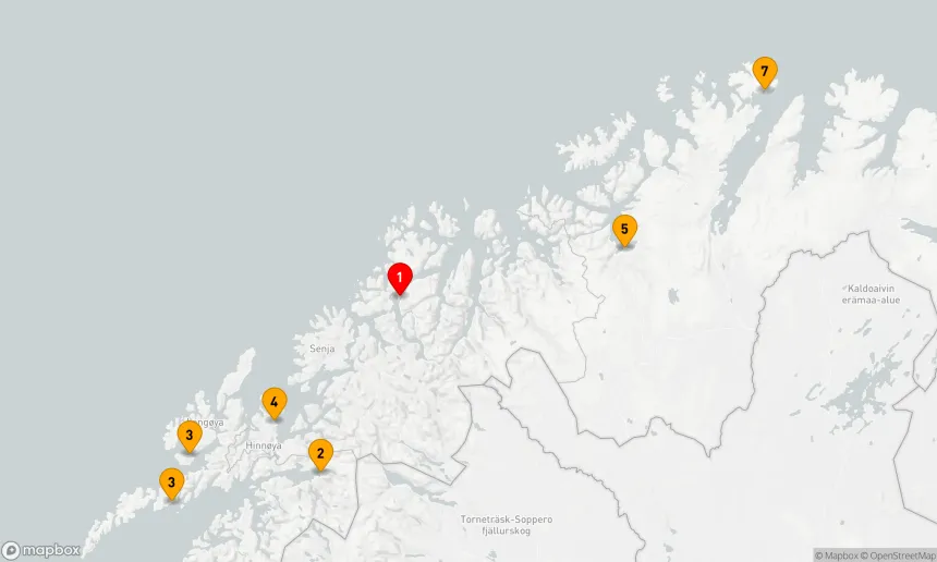 Route 7 Nächte - Das arktische Norwegen-Erlebnis