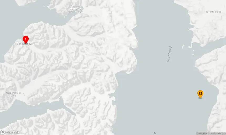 Route 12 Nächte - Der geografische Nordpol