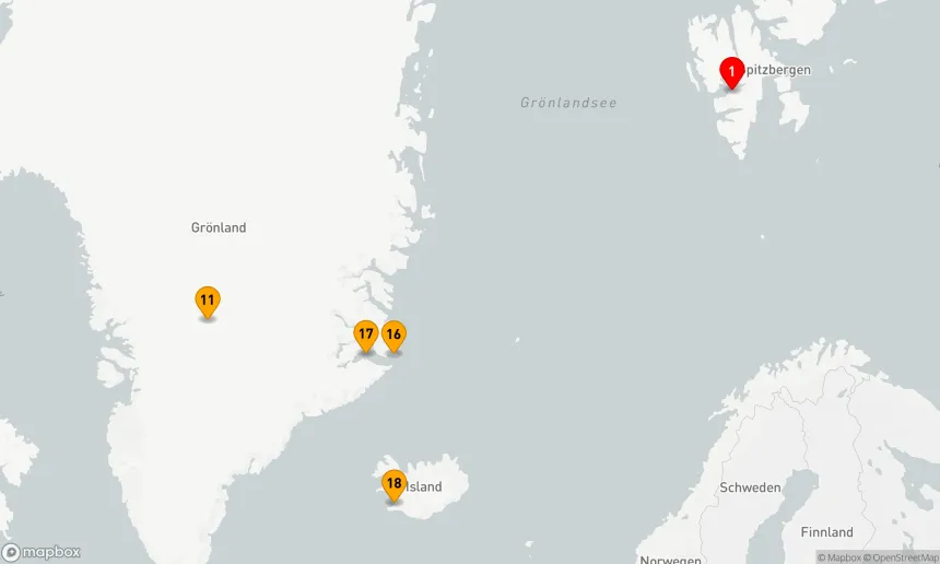 Route 18 Nächte - Der geografische Nordpol und die Entdeckung Nordgrönlands