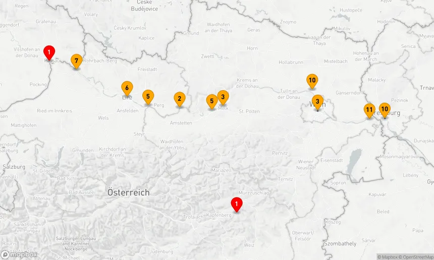 Route 14 Nächte - Donau intensiv mit Hund