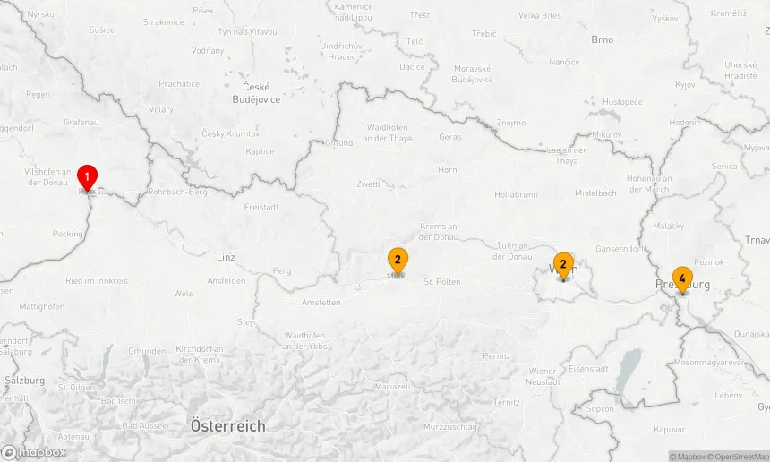 Route 5 Nächte - Donau Weihnachtszauber