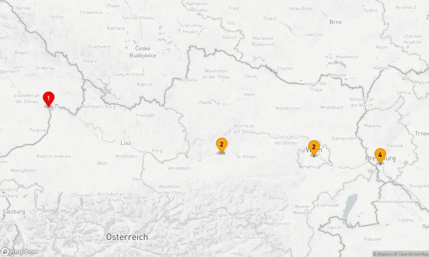 Route 5 Nächte - Donau Weihnachtszauber