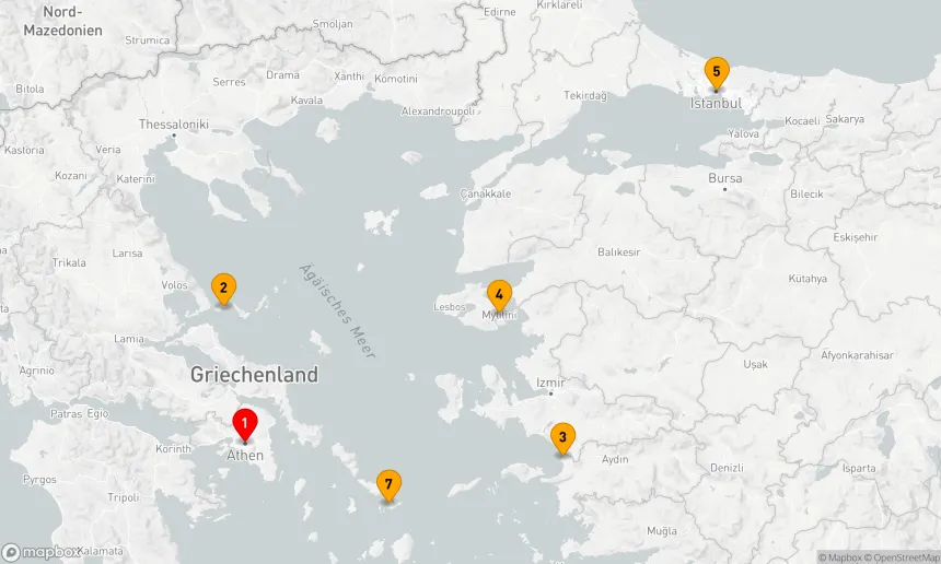 Route 7 Nächte - Eine Entdeckungsreise der Ägäis und des Bosporus