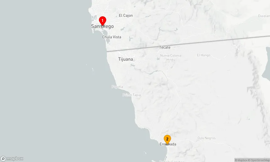 Route 3 Nächte - ENSENADA-KREUZFAHRT