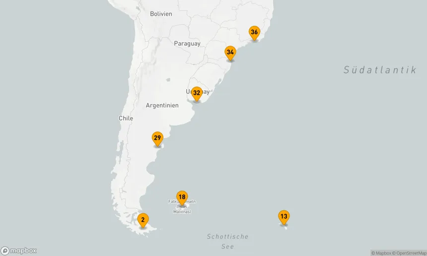 Route 35 Nächte - EPISCHE ANTARKTIS, FALKLANDS & SÜDGEORGIEN