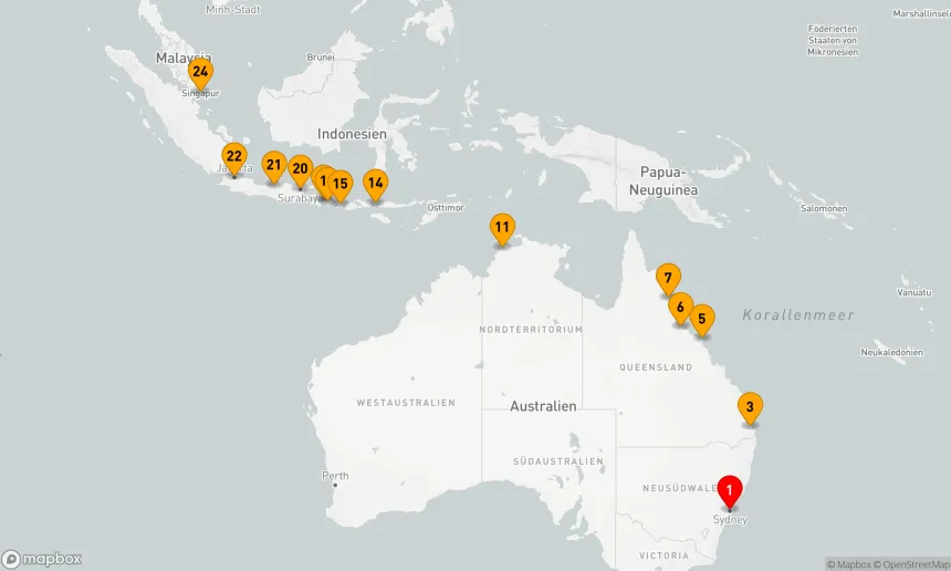 Route 24 Nächte - EXOTIC ESCAPE