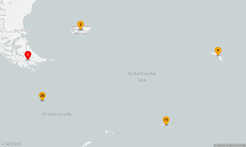 Route 21 Nächte - Expedition Antarktis: Südpolarkreis intensiv (INS2802)