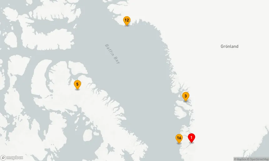 Route 17 Nächte - Expedition Kanadische Arktis und Nordwestgrönland: Kurs Nord im Namen großer Entdecker (INS2813)
