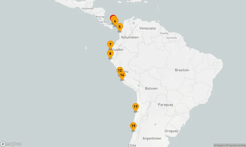 Route 18 Nächte - Expedition Südamerika mit Panamakanal: Bilderbuch der Schöpfung (INS2617)
