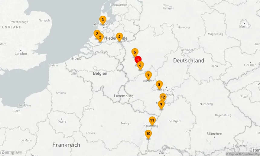 Route 13 Nächte - Festliche Momente am Rhein – Weihnachten & Silvester