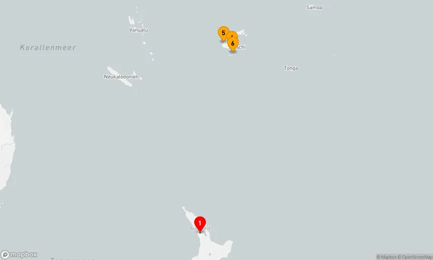 Route 9 Nächte - FIJI
