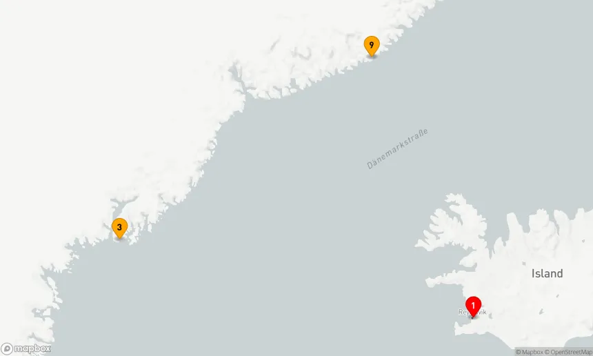 Route 10 Nächte - Frühling mit den Inuit von Ammassalik