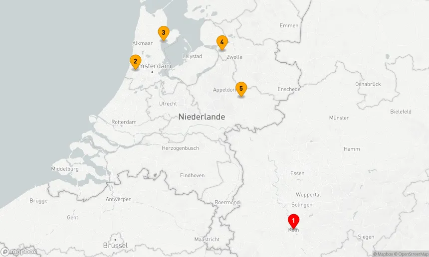 Route 5 Nächte - Grachten, Tulpen und das IJsselmeer - 2027