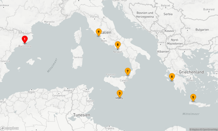 Celebrity Equinox Kreuzfahrt - 10 Nächte - GRIECHENLAND, ITALIEN & MALTA KREUZFAHRT ab 30.10.26