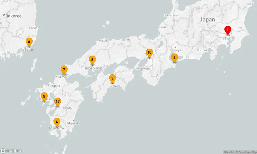 Route 18 Nächte - Großes Japan