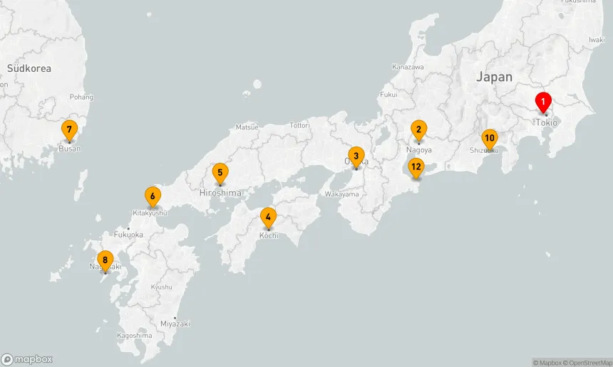 Route 17 Nächte - Großes Japan