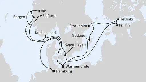 Route Highlights der Nord- und Ostseeküste 3