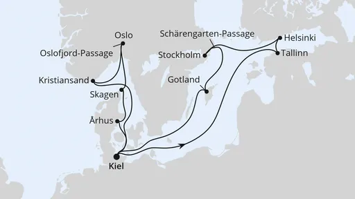 Route Highlights Ostseeküste ab Kiel 2