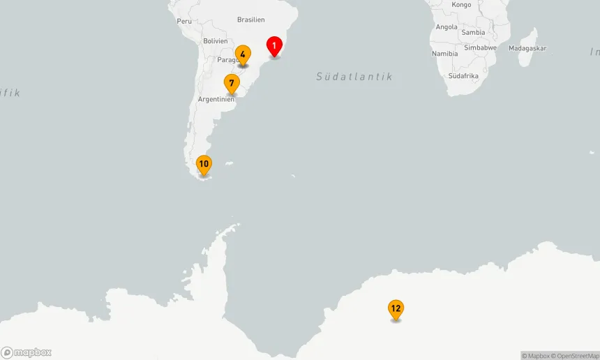 Route 20 Nächte - Höhepunkte der Antarktis,  Argentinien & Brasilien - Kreuzfahrt & Landreise